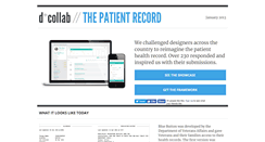 Desktop Screenshot of healthdesignchallenge.com