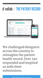 Mobile Screenshot of healthdesignchallenge.com